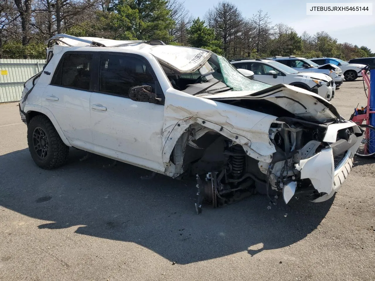 2017 Toyota 4Runner Sr5/Sr5 Premium VIN: JTEBU5JRXH5465144 Lot: 71196314