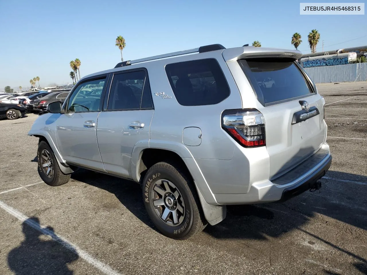 2017 Toyota 4Runner Sr5/Sr5 Premium VIN: JTEBU5JR4H5468315 Lot: 72251804