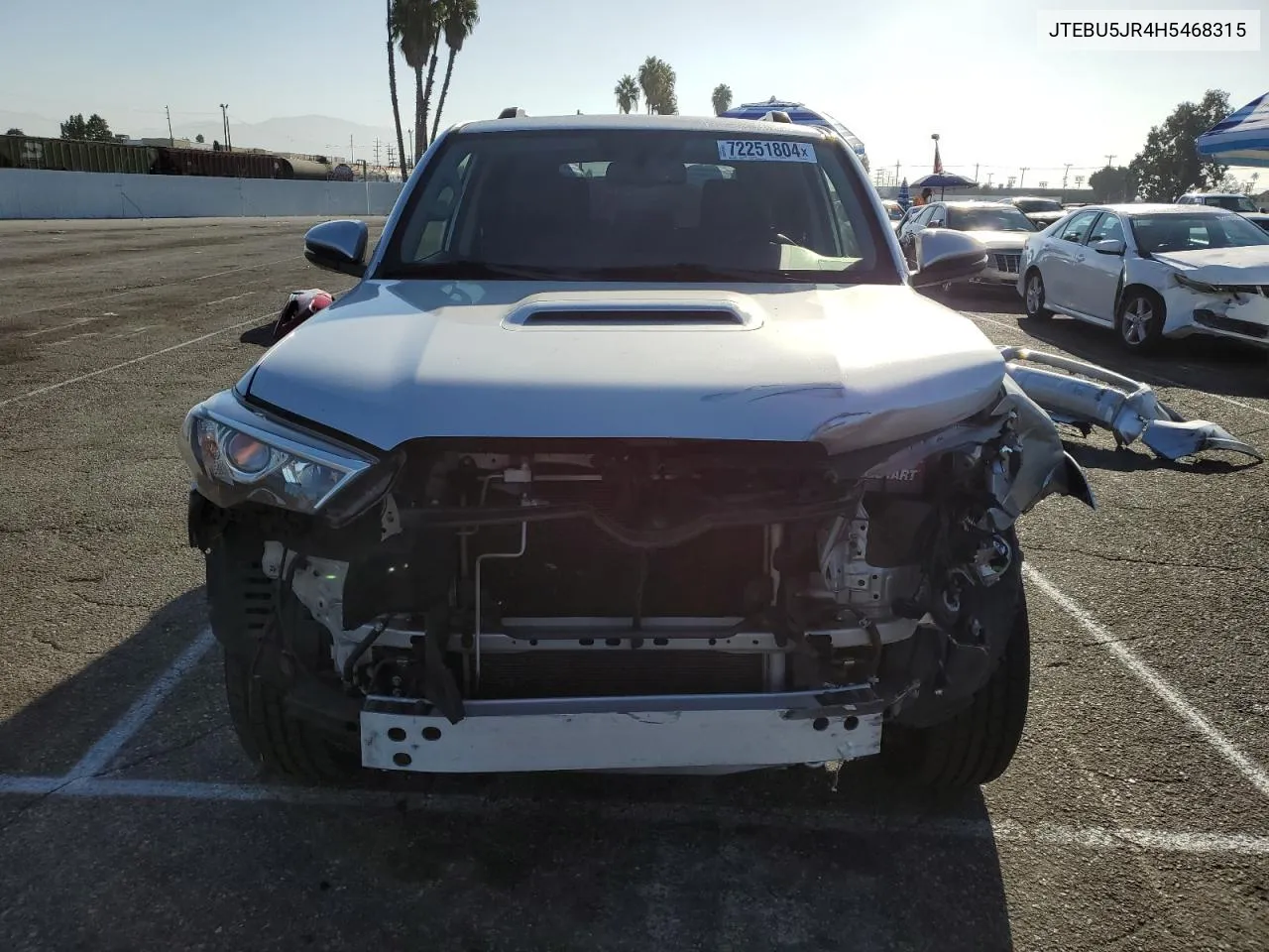 JTEBU5JR4H5468315 2017 Toyota 4Runner Sr5/Sr5 Premium