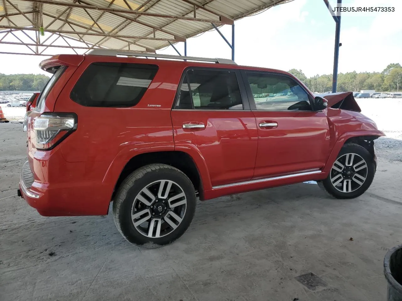 2017 Toyota 4Runner Sr5/Sr5 Premium VIN: JTEBU5JR4H5473353 Lot: 72512664