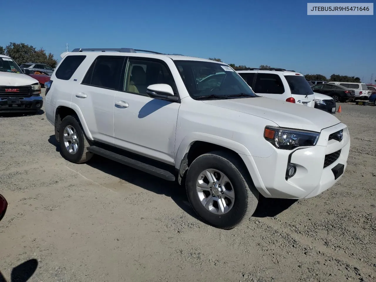 2017 Toyota 4Runner Sr5/Sr5 Premium VIN: JTEBU5JR9H5471646 Lot: 73599074