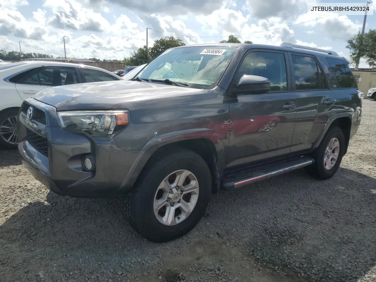 JTEBU5JR8H5429324 2017 Toyota 4Runner Sr5/Sr5 Premium