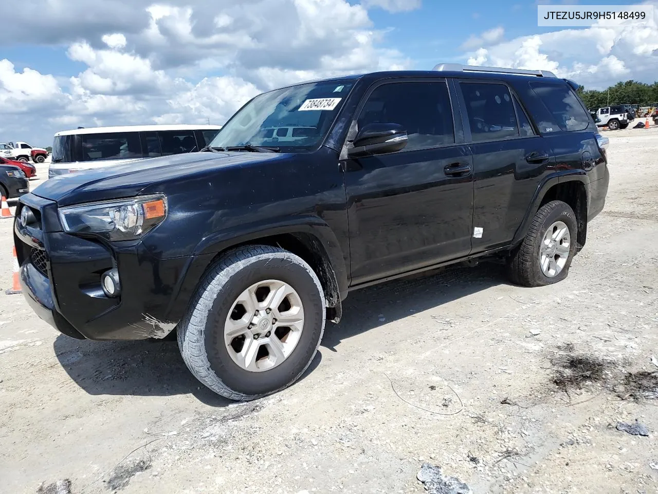 2017 Toyota 4Runner Sr5 VIN: JTEZU5JR9H5148499 Lot: 73848734