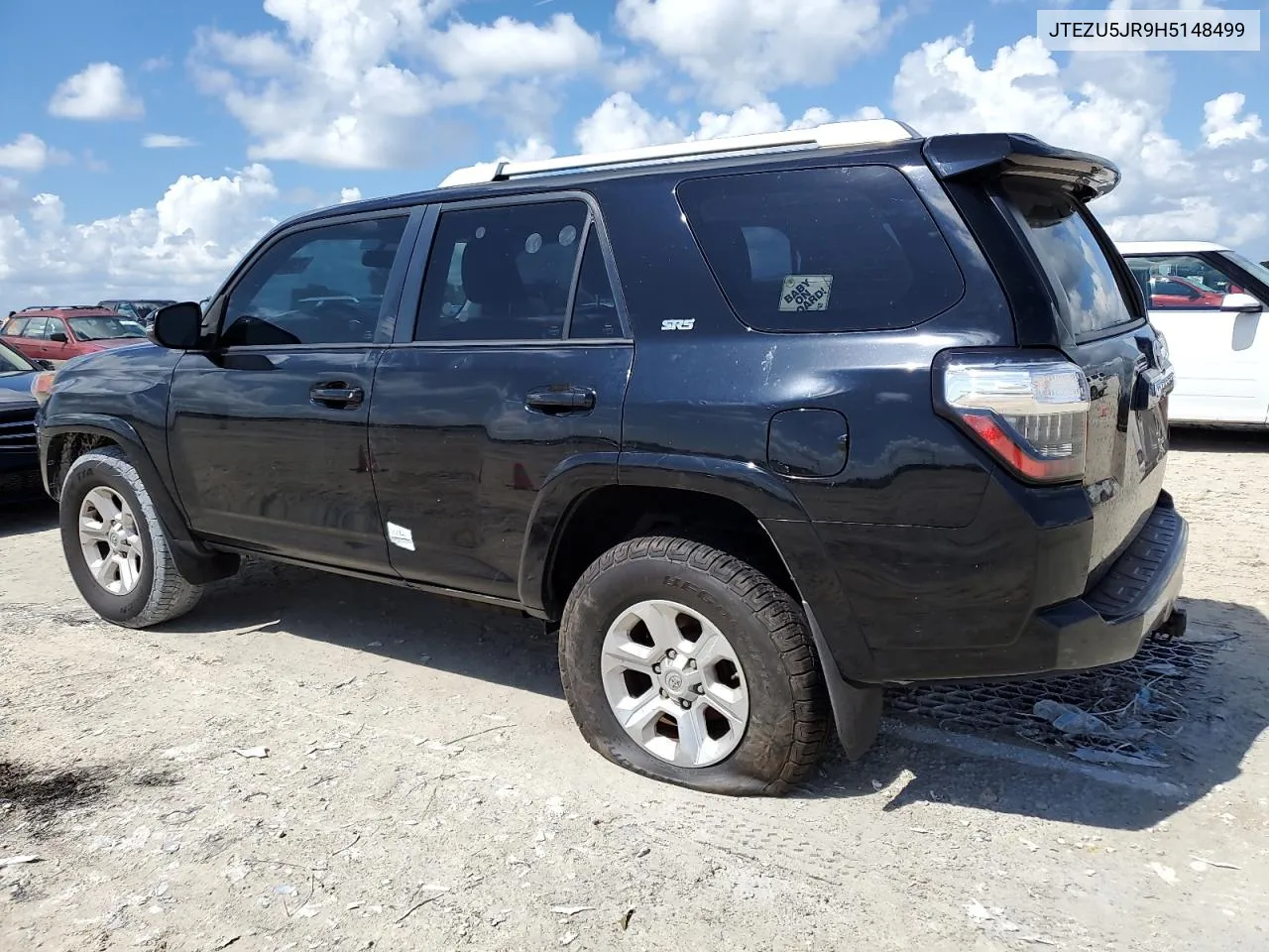 2017 Toyota 4Runner Sr5 VIN: JTEZU5JR9H5148499 Lot: 73848734