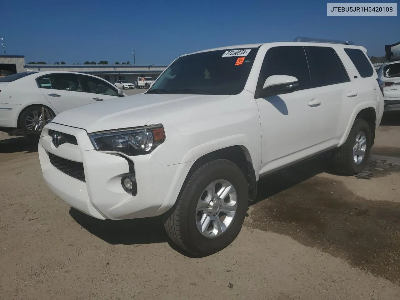 2017 Toyota 4Runner Sr5/Sr5 Premium VIN: JTEBU5JR1H5420108 Lot: 74298034