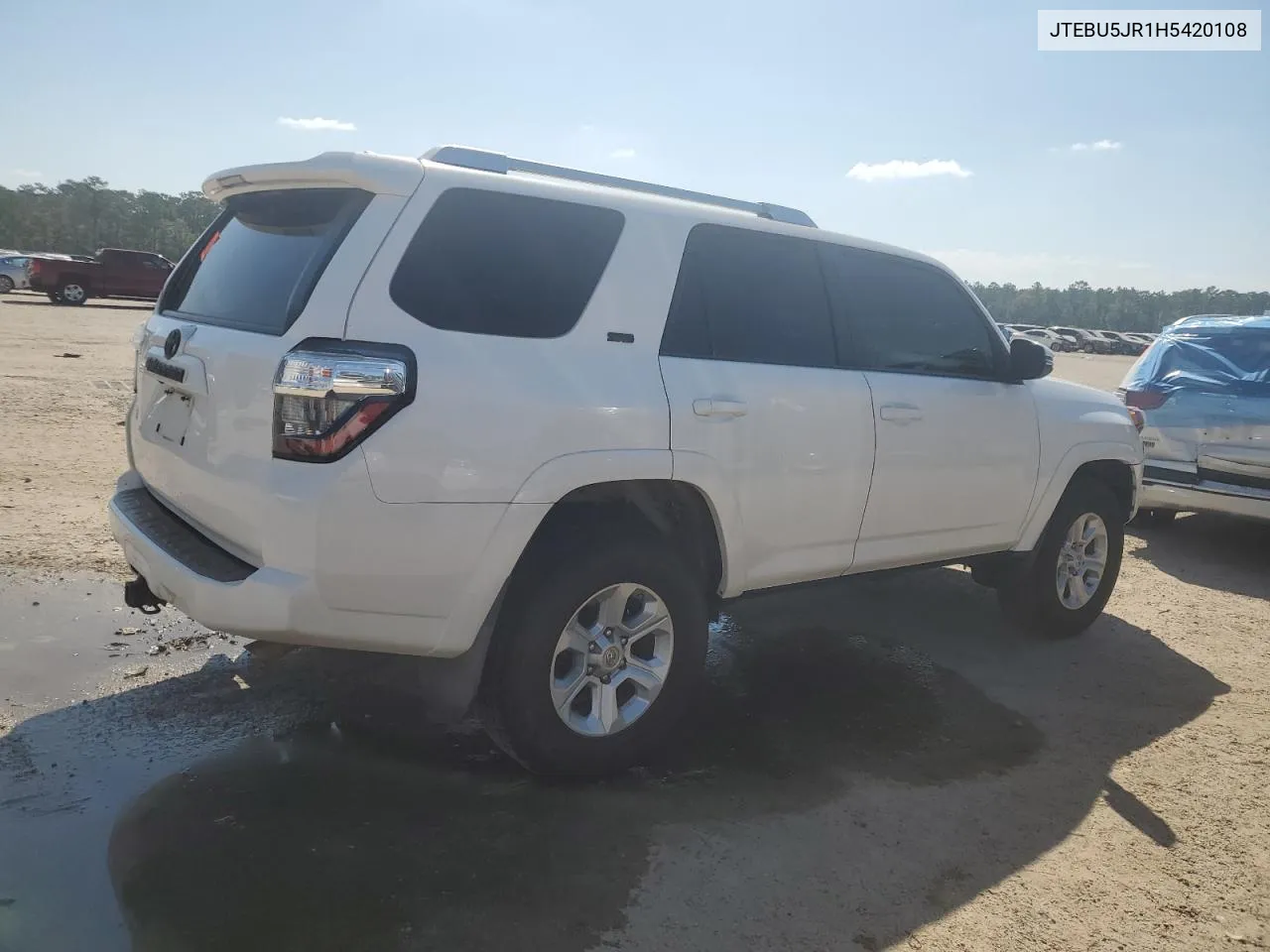 2017 Toyota 4Runner Sr5/Sr5 Premium VIN: JTEBU5JR1H5420108 Lot: 74298034