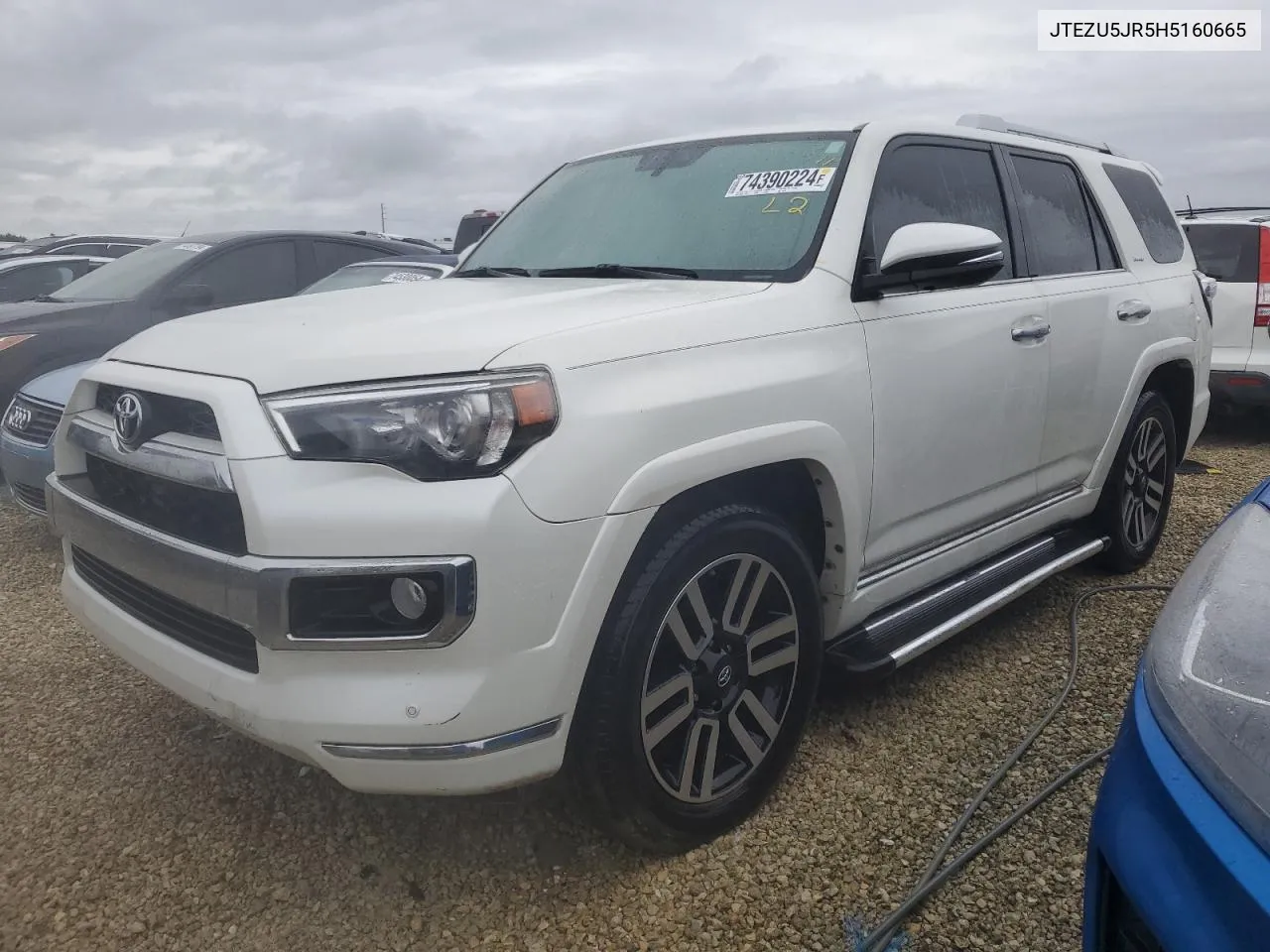 2017 Toyota 4Runner Sr5 VIN: JTEZU5JR5H5160665 Lot: 74390224