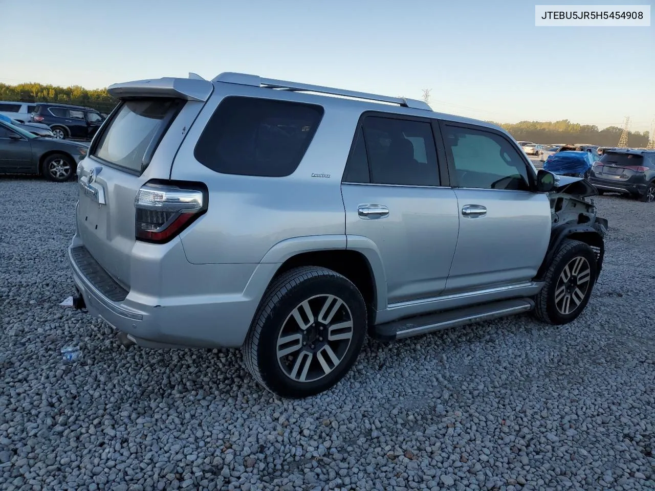 2017 Toyota 4Runner Sr5/Sr5 Premium VIN: JTEBU5JR5H5454908 Lot: 74671234