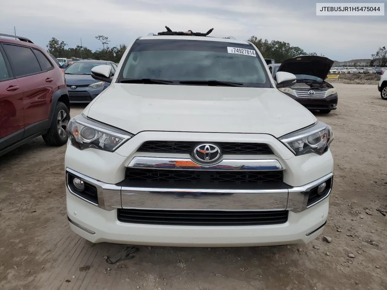 2017 Toyota 4Runner Sr5/Sr5 Premium VIN: JTEBU5JR1H5475044 Lot: 74927814