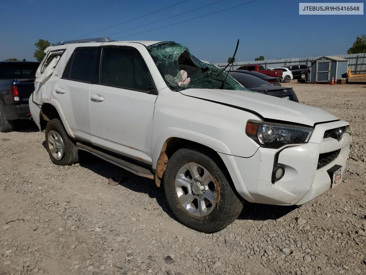 2017 Toyota 4Runner Sr5/Sr5 Premium VIN: JTEBU5JR9H5416548 Lot: 75765954