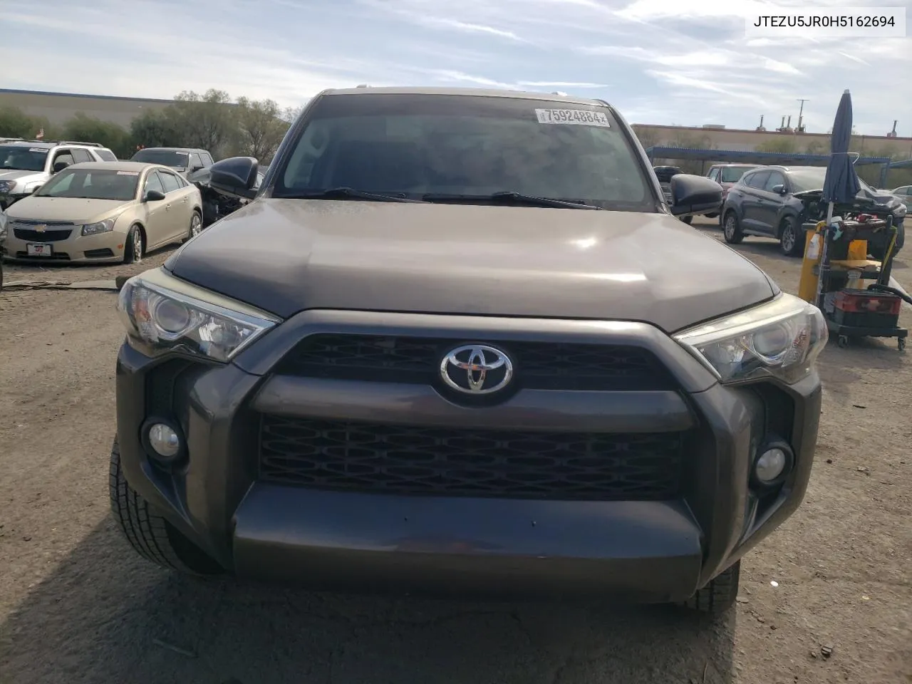 2017 Toyota 4Runner Sr5 VIN: JTEZU5JR0H5162694 Lot: 75924884