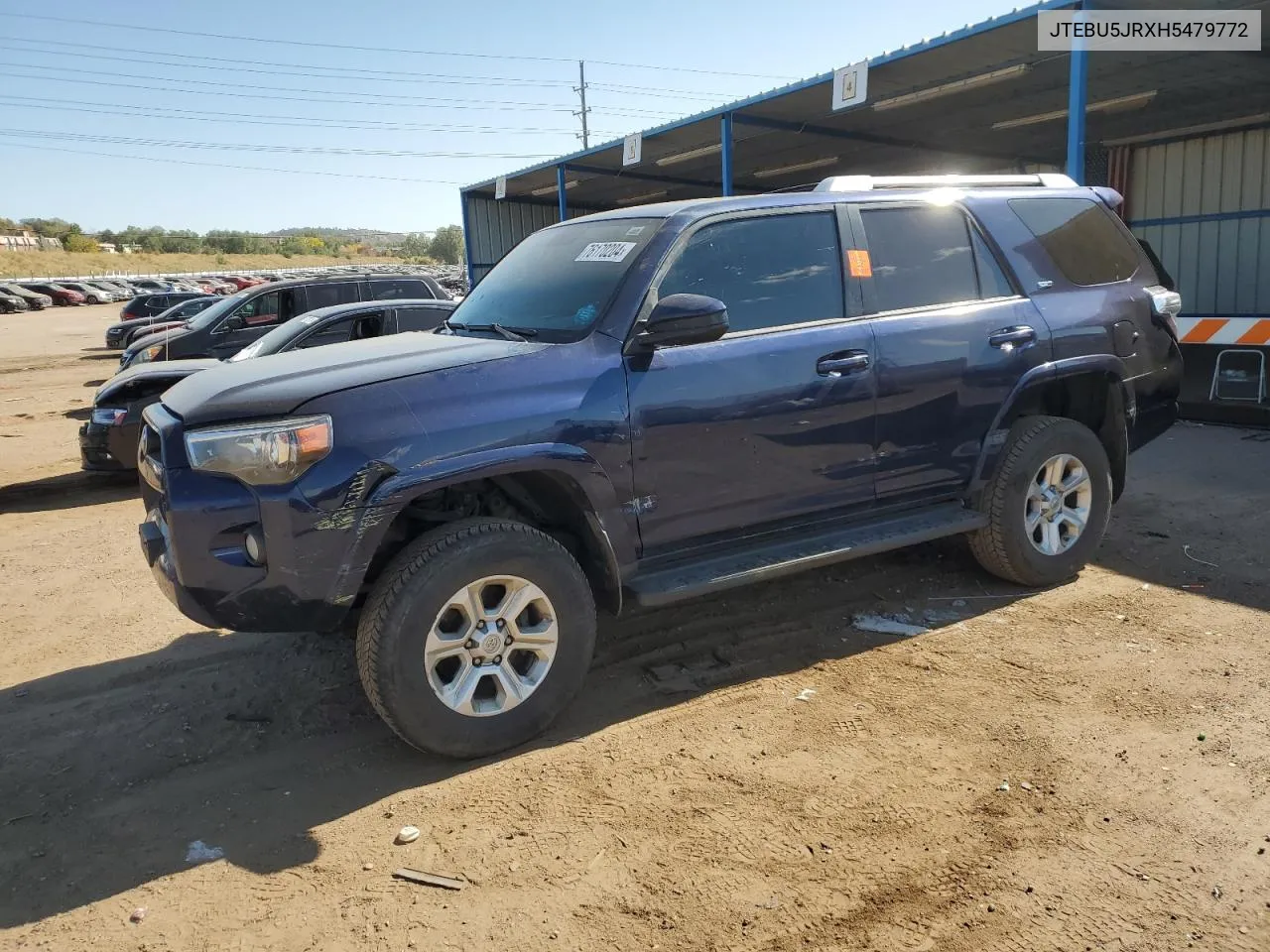 2017 Toyota 4Runner Sr5/Sr5 Premium VIN: JTEBU5JRXH5479772 Lot: 76170204