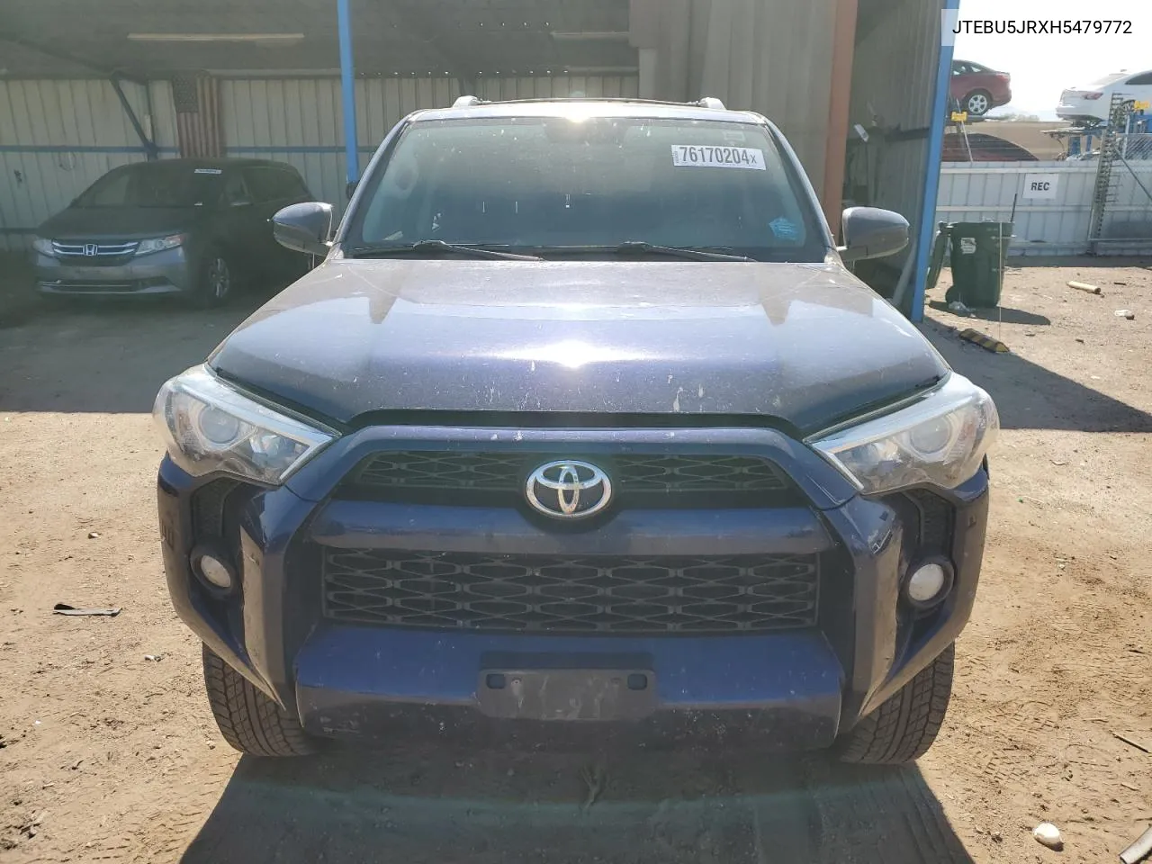 2017 Toyota 4Runner Sr5/Sr5 Premium VIN: JTEBU5JRXH5479772 Lot: 76170204