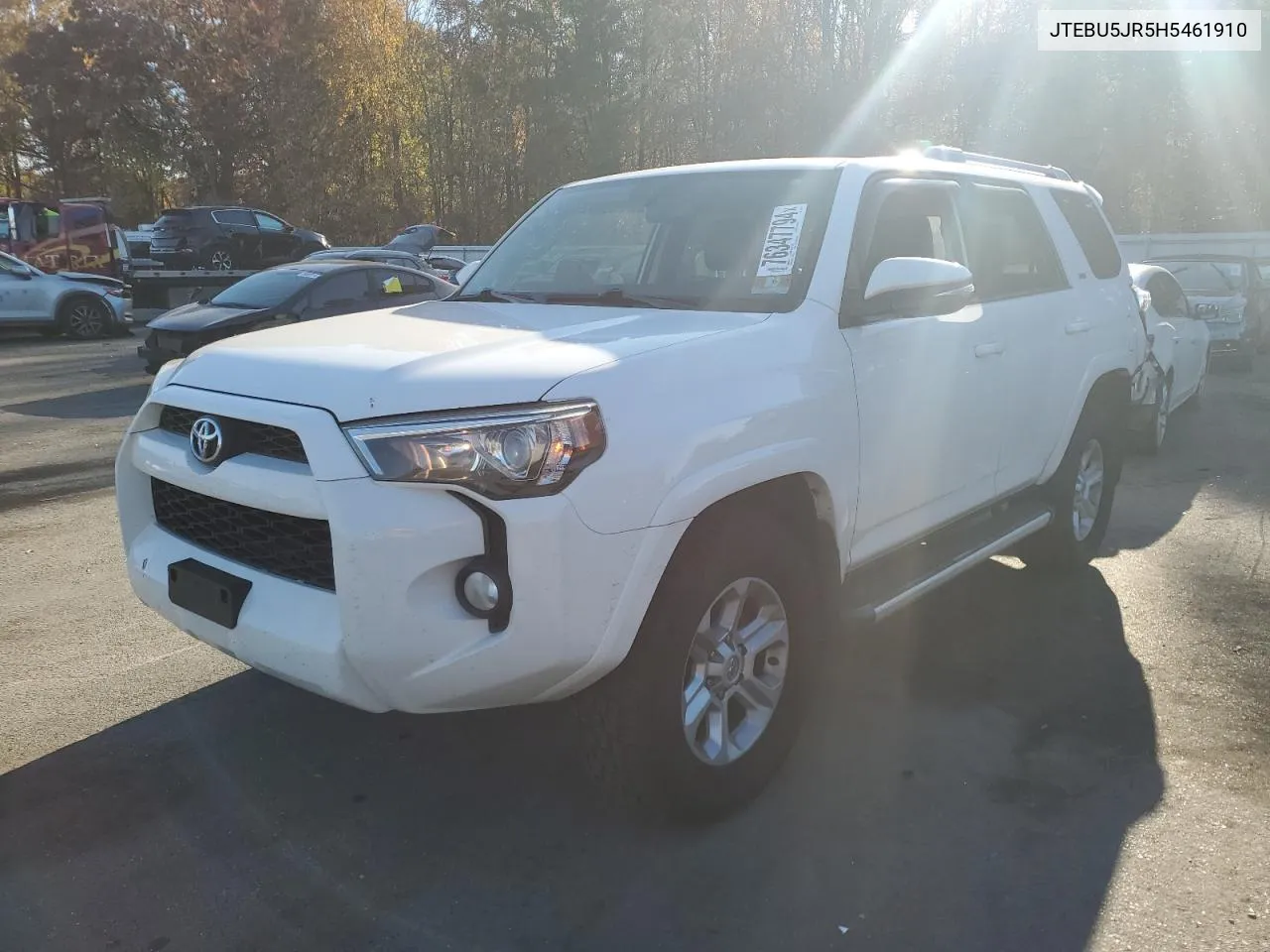 2017 Toyota 4Runner Sr5/Sr5 Premium VIN: JTEBU5JR5H5461910 Lot: 76347794