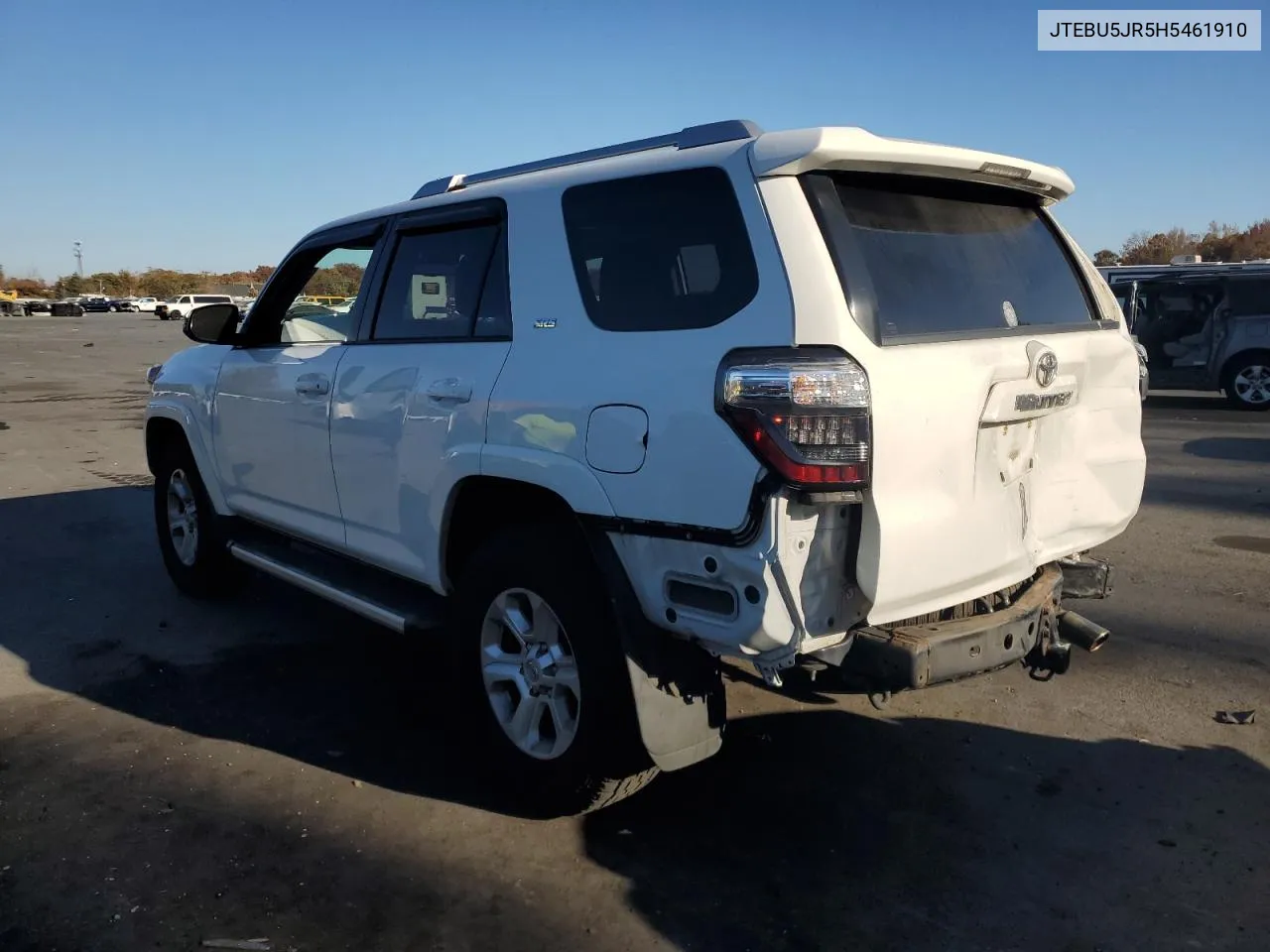 2017 Toyota 4Runner Sr5/Sr5 Premium VIN: JTEBU5JR5H5461910 Lot: 76347794