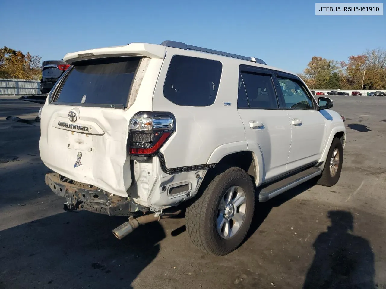 2017 Toyota 4Runner Sr5/Sr5 Premium VIN: JTEBU5JR5H5461910 Lot: 76347794