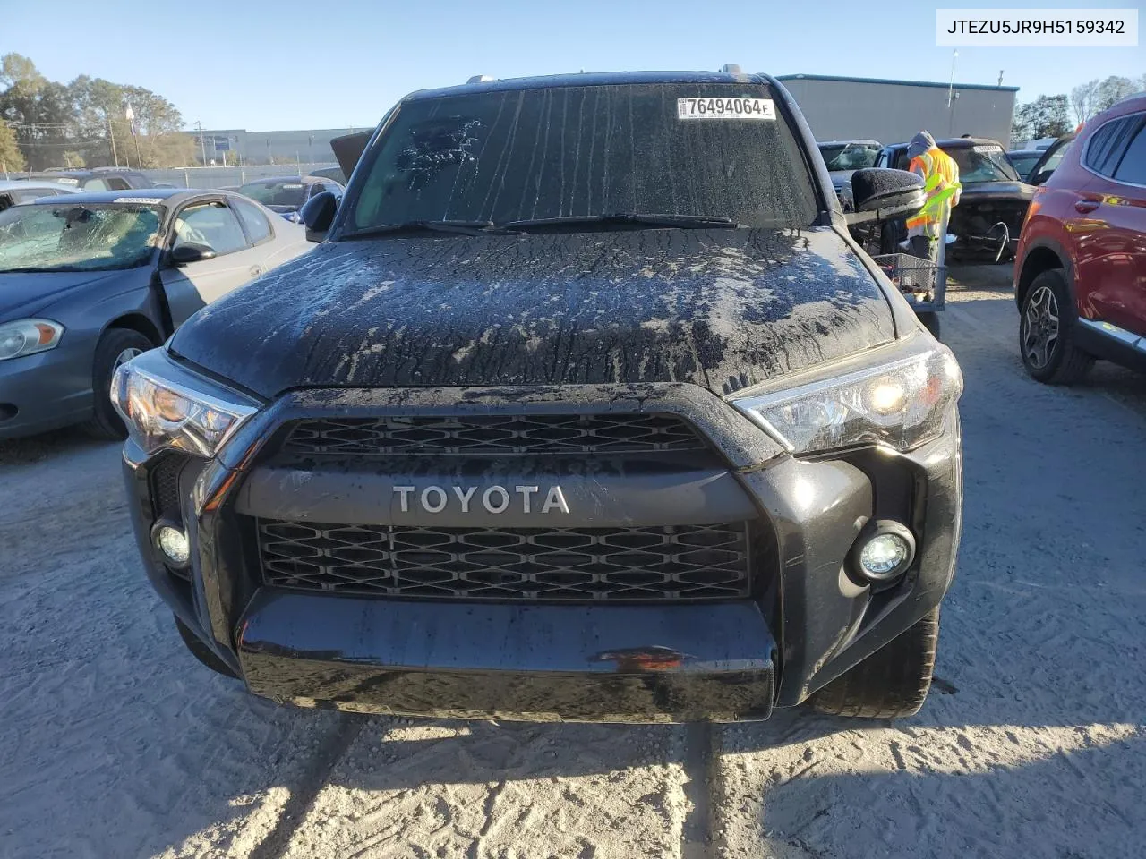 2017 Toyota 4Runner Sr5 VIN: JTEZU5JR9H5159342 Lot: 76494064