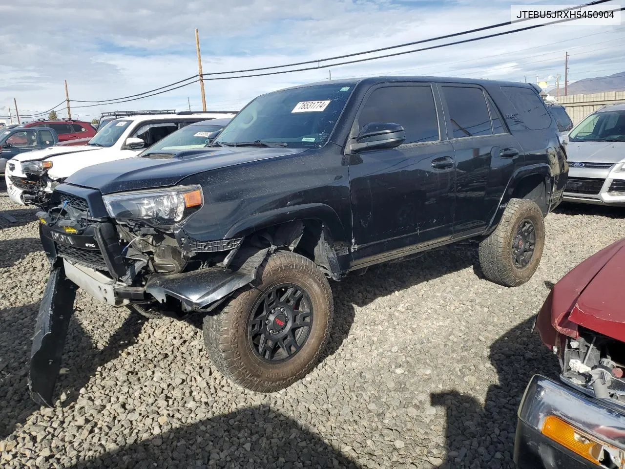 2017 Toyota 4Runner Sr5/Sr5 Premium VIN: JTEBU5JRXH5450904 Lot: 76531774