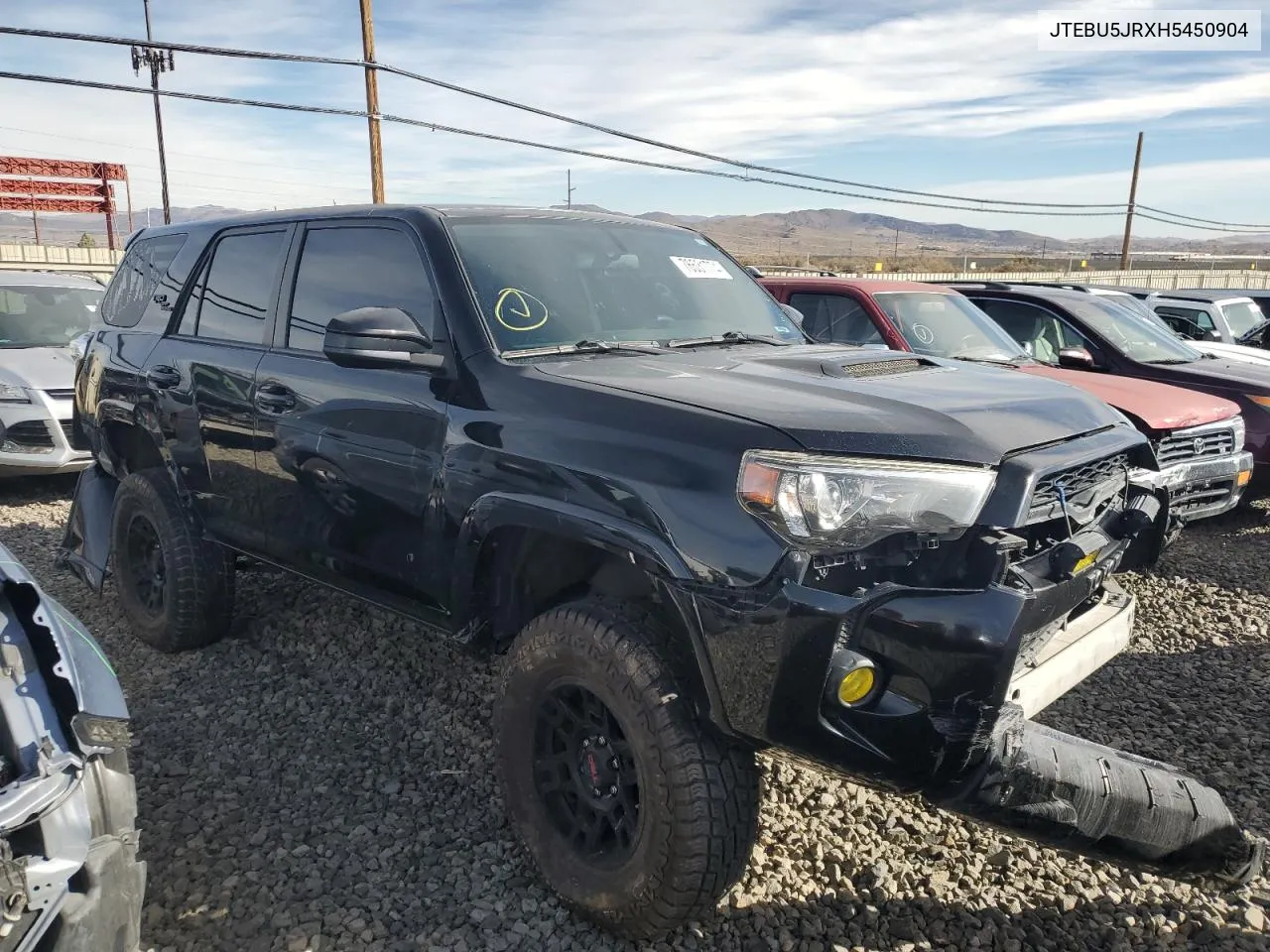 2017 Toyota 4Runner Sr5/Sr5 Premium VIN: JTEBU5JRXH5450904 Lot: 76531774