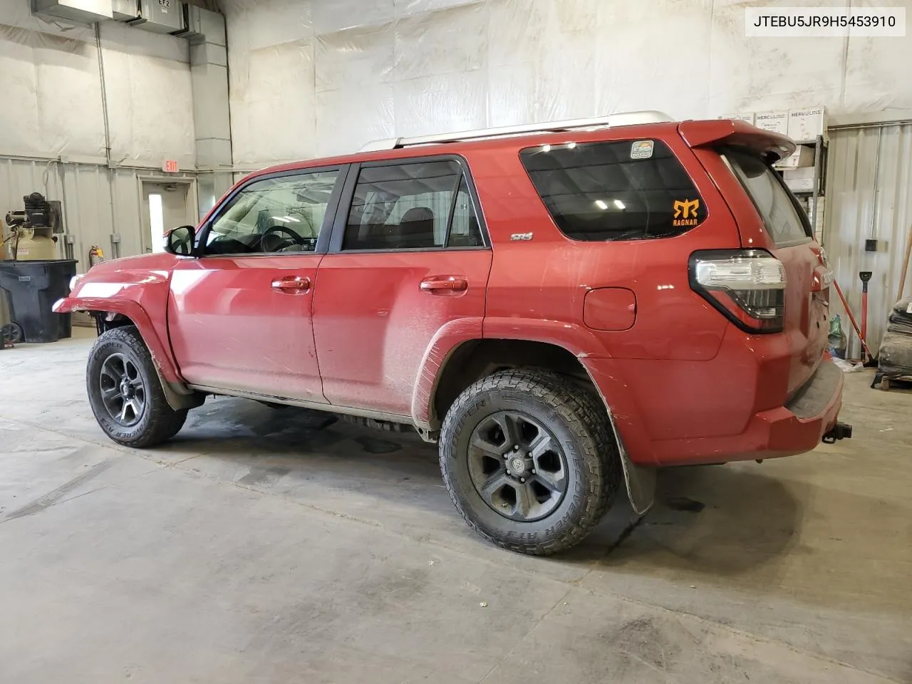 2017 Toyota 4Runner Sr5/Sr5 Premium VIN: JTEBU5JR9H5453910 Lot: 77591694