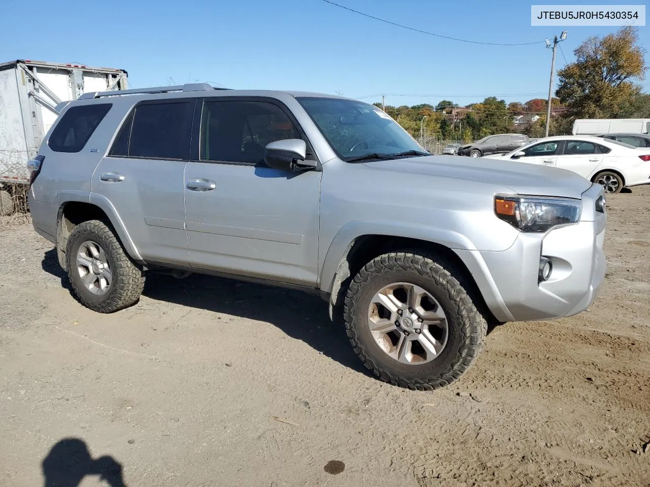 2017 Toyota 4Runner Sr5/Sr5 Premium VIN: JTEBU5JR0H5430354 Lot: 77737444