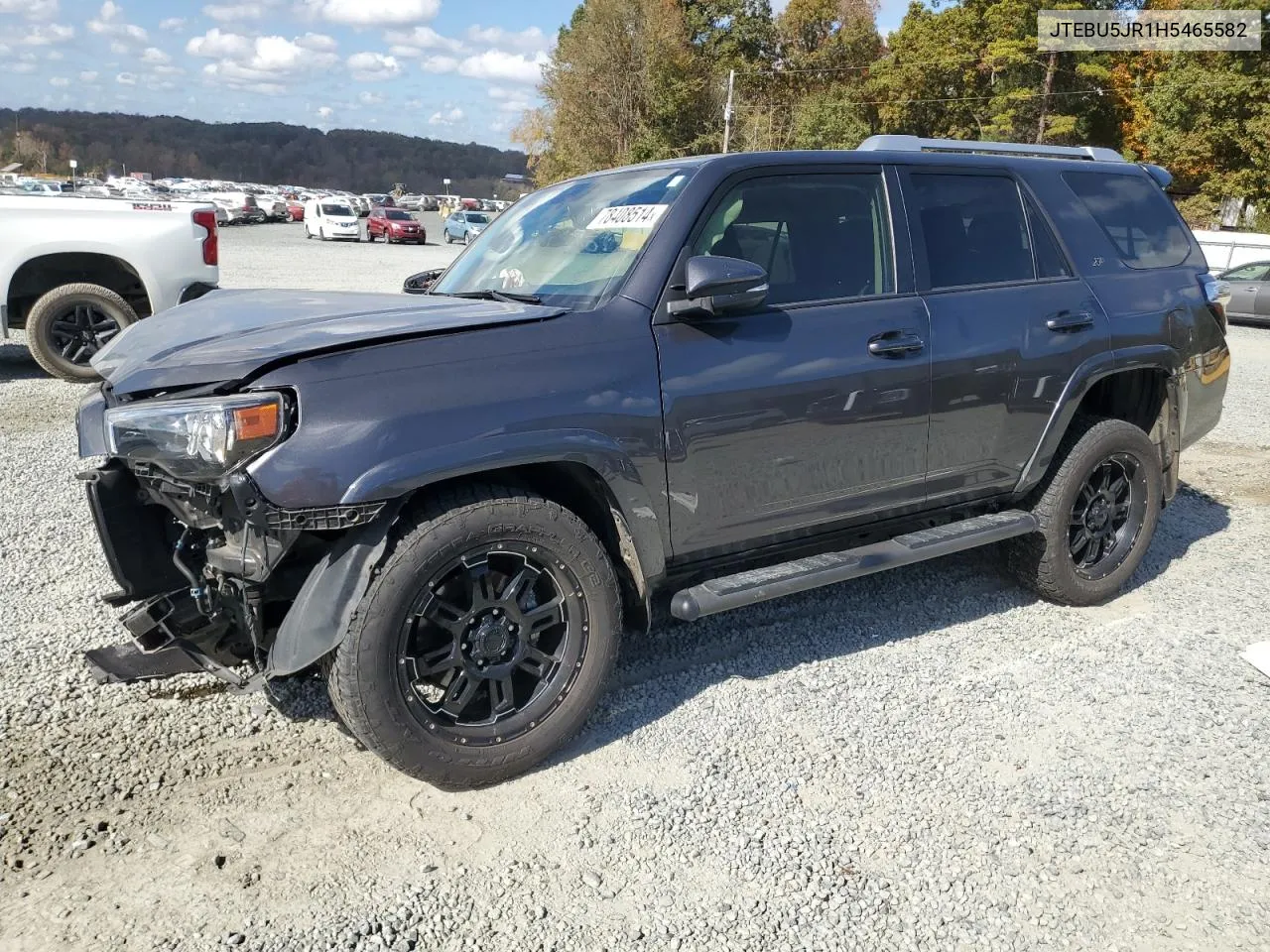 2017 Toyota 4Runner Sr5/Sr5 Premium VIN: JTEBU5JR1H5465582 Lot: 78408514