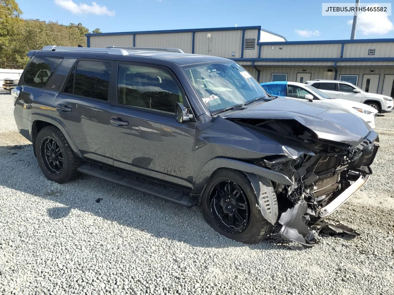 2017 Toyota 4Runner Sr5/Sr5 Premium VIN: JTEBU5JR1H5465582 Lot: 78408514