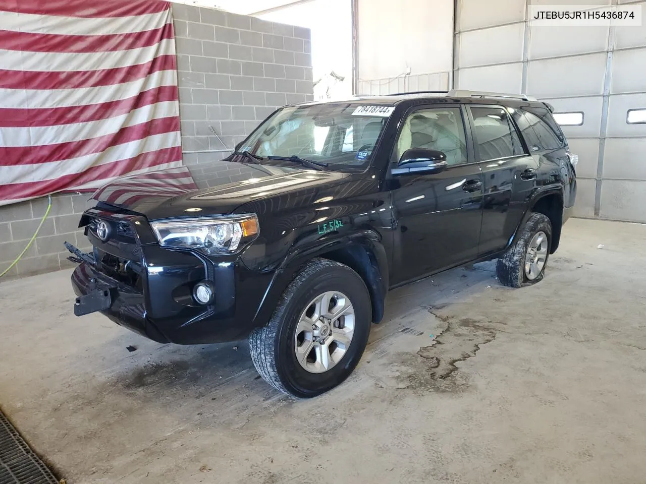 2017 Toyota 4Runner Sr5/Sr5 Premium VIN: JTEBU5JR1H5436874 Lot: 78418744