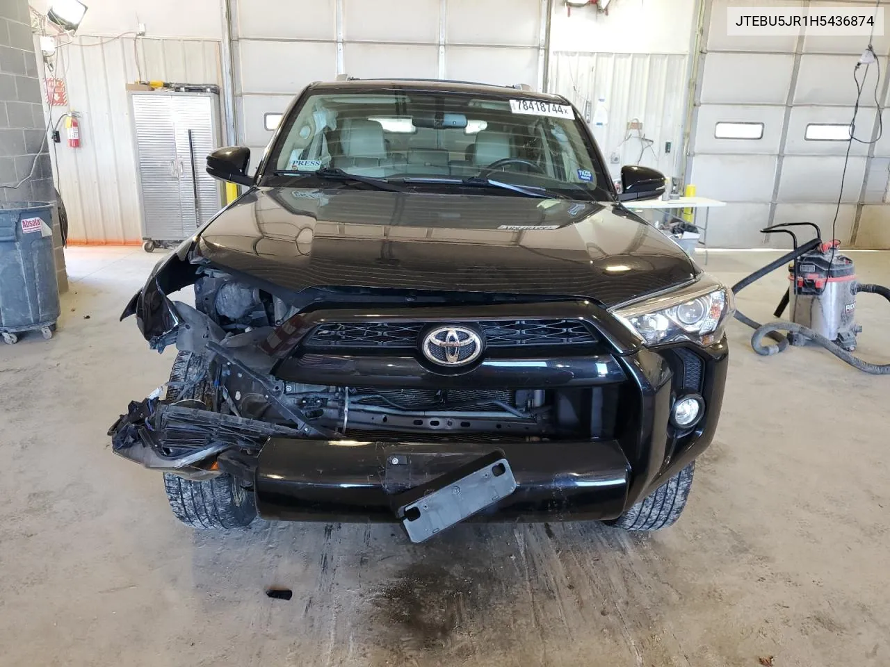 2017 Toyota 4Runner Sr5/Sr5 Premium VIN: JTEBU5JR1H5436874 Lot: 78418744