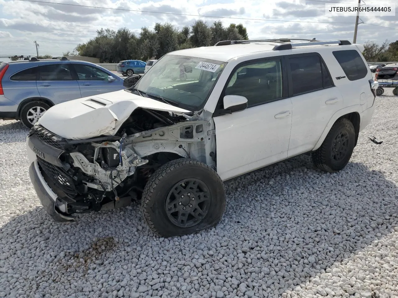 2017 Toyota 4Runner Sr5/Sr5 Premium VIN: JTEBU5JR6H5444405 Lot: 78445714