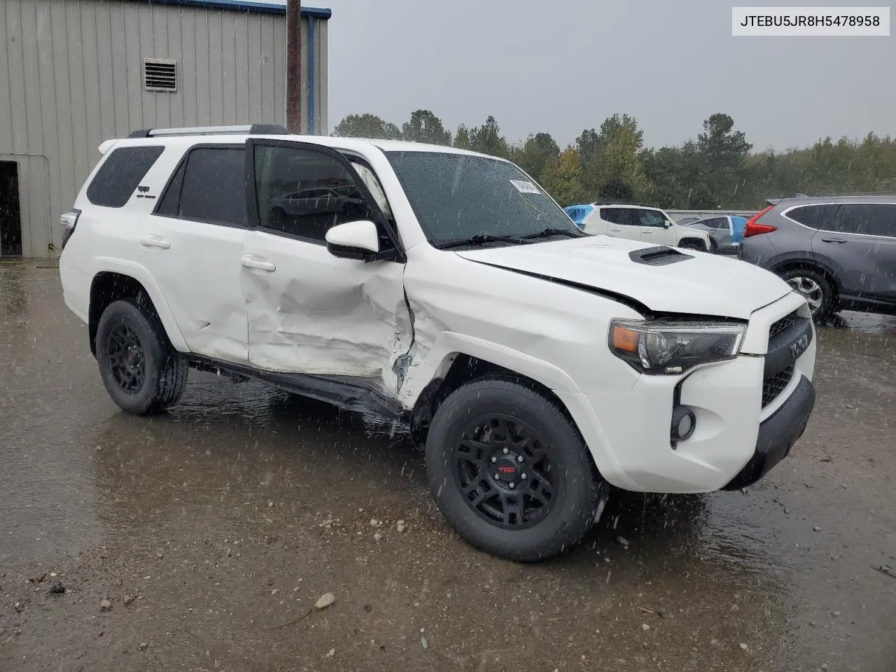 2017 Toyota 4Runner Sr5/Sr5 Premium VIN: JTEBU5JR8H5478958 Lot: 78484884