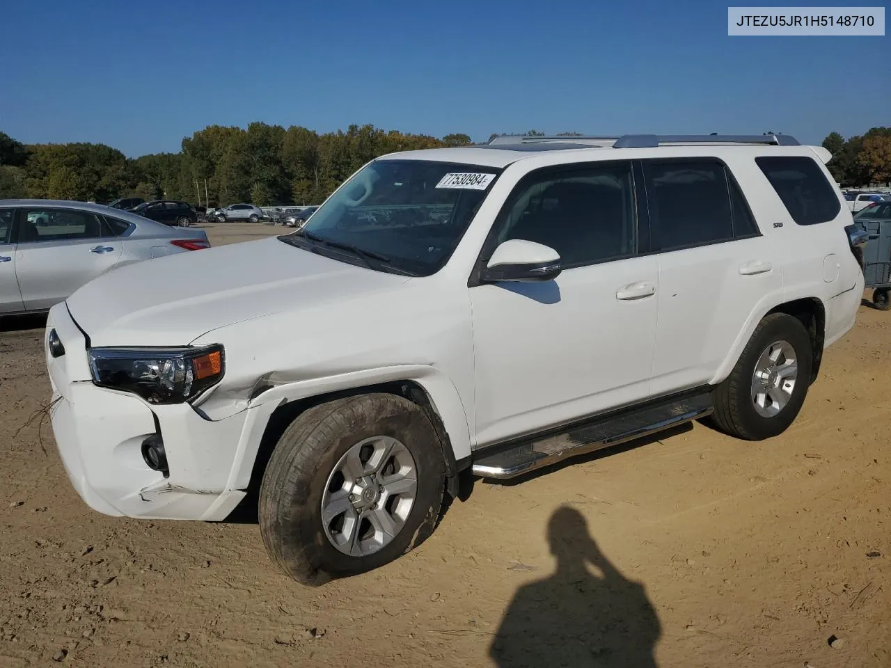 2017 Toyota 4Runner Sr5 VIN: JTEZU5JR1H5148710 Lot: 78807334