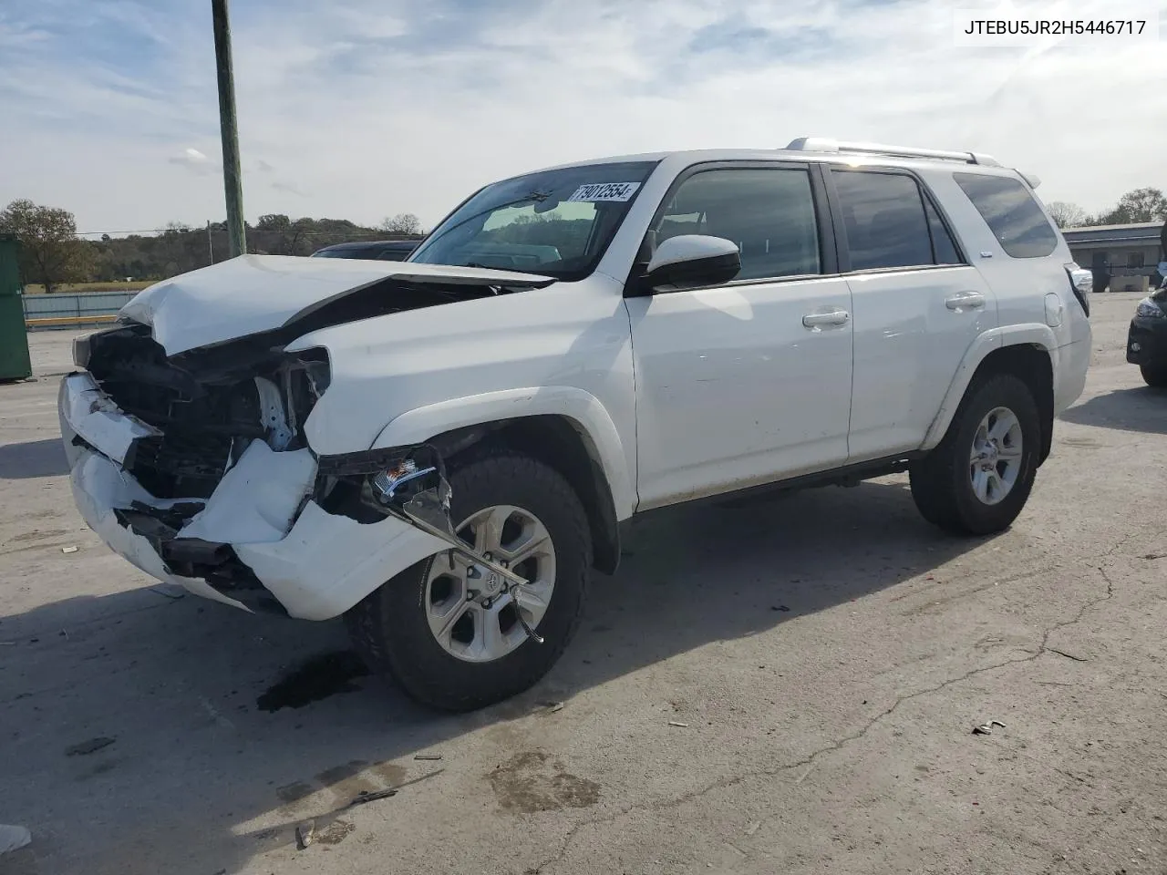 2017 Toyota 4Runner Sr5/Sr5 Premium VIN: JTEBU5JR2H5446717 Lot: 79012554