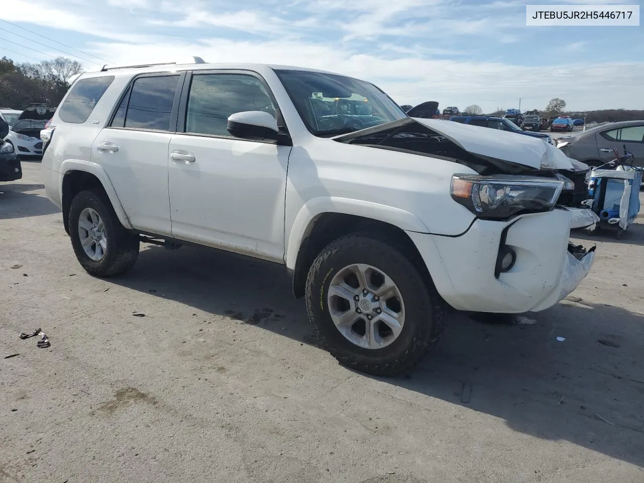 2017 Toyota 4Runner Sr5/Sr5 Premium VIN: JTEBU5JR2H5446717 Lot: 79012554