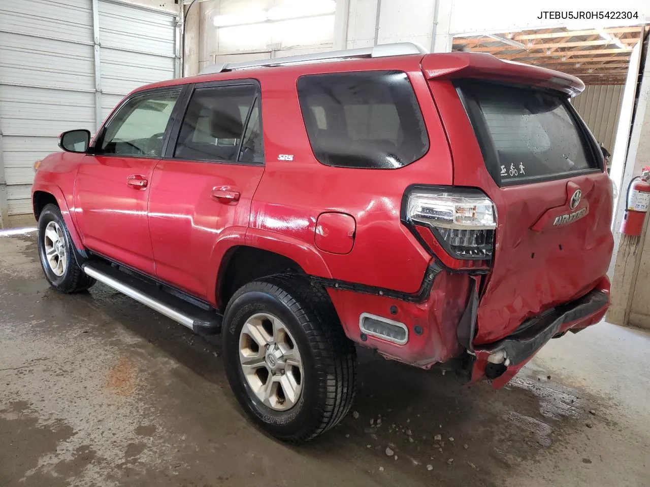 2017 Toyota 4Runner Sr5/Sr5 Premium VIN: JTEBU5JR0H5422304 Lot: 79929214