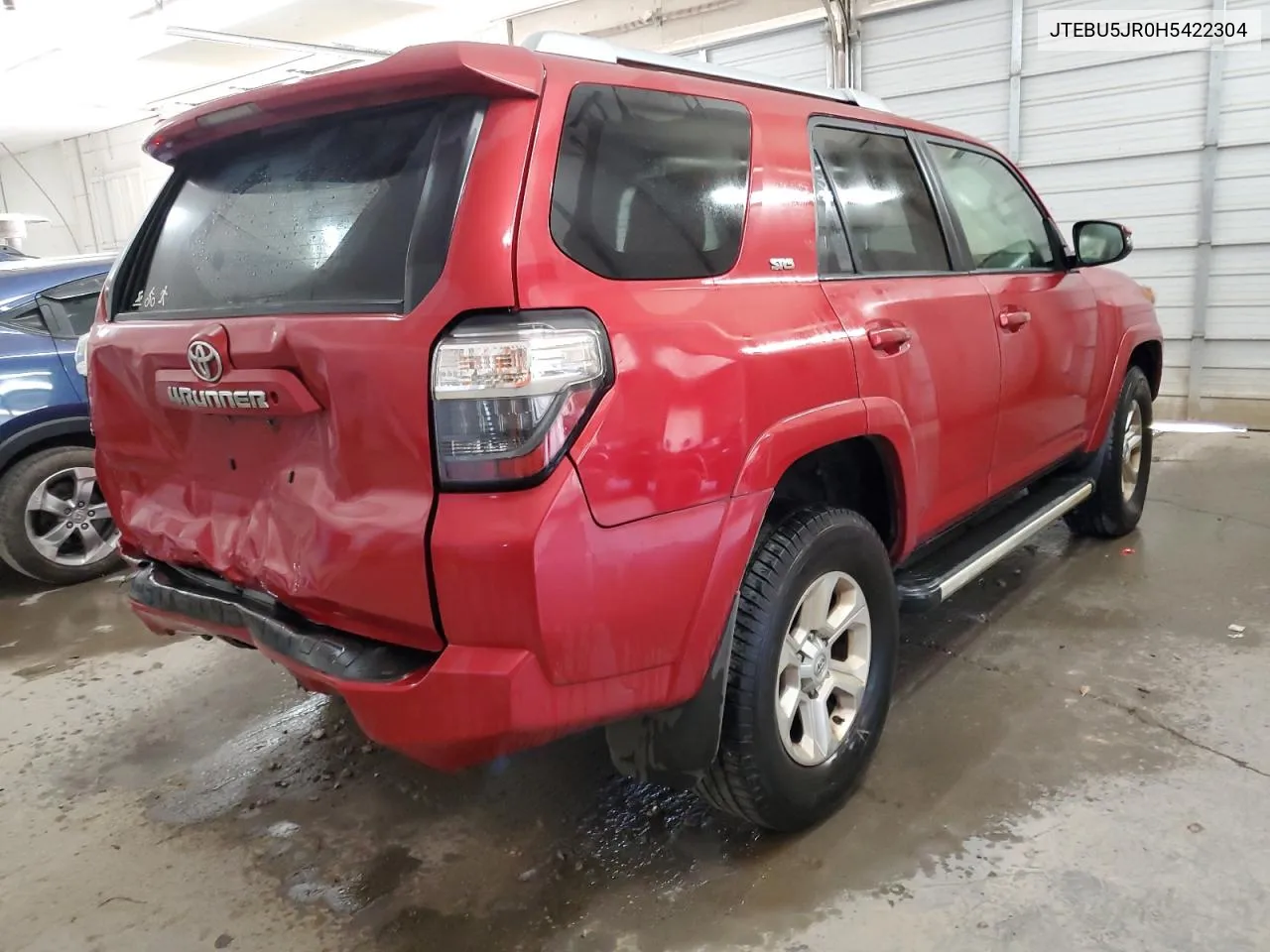 2017 Toyota 4Runner Sr5/Sr5 Premium VIN: JTEBU5JR0H5422304 Lot: 79929214