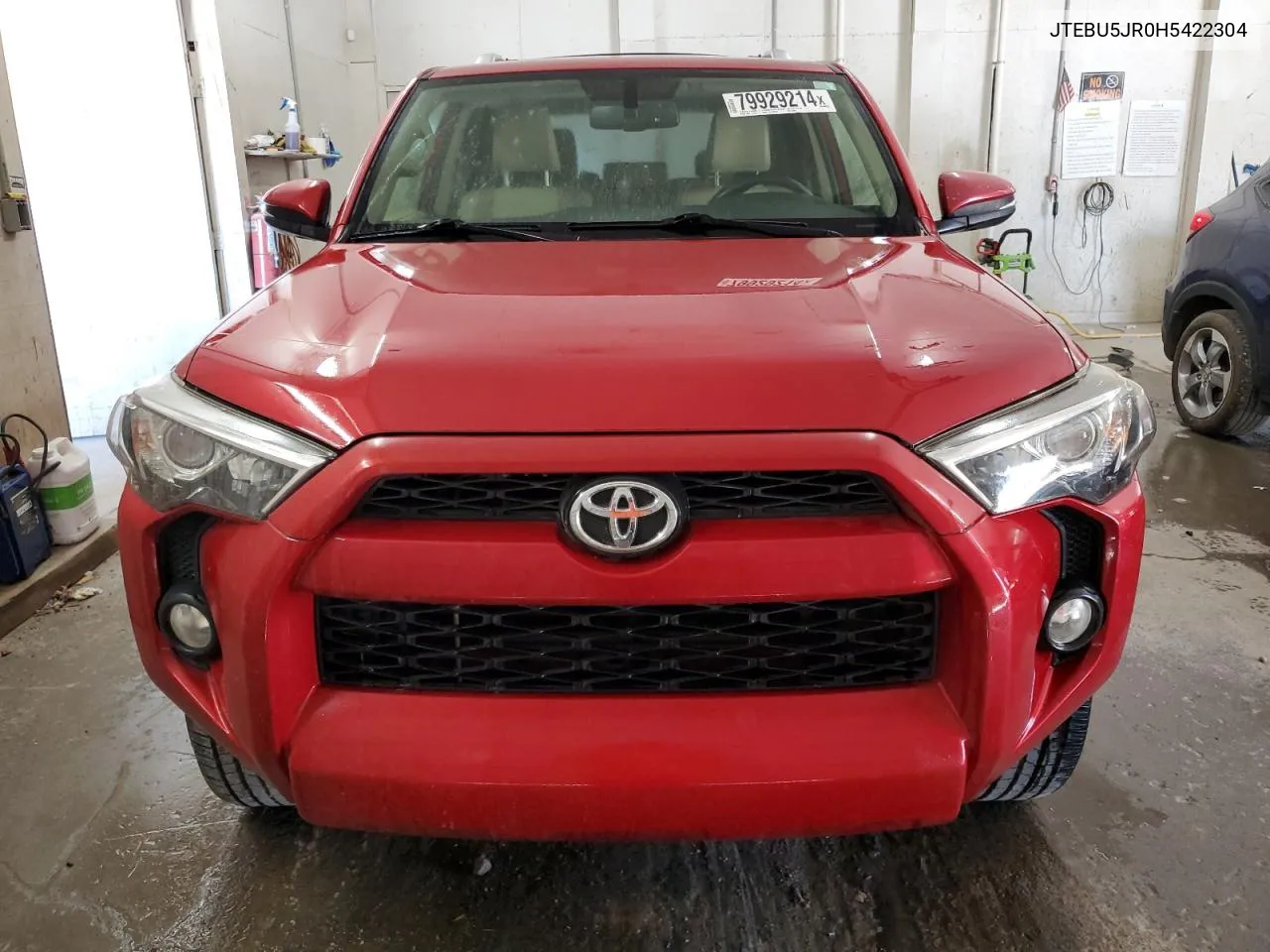 2017 Toyota 4Runner Sr5/Sr5 Premium VIN: JTEBU5JR0H5422304 Lot: 79929214