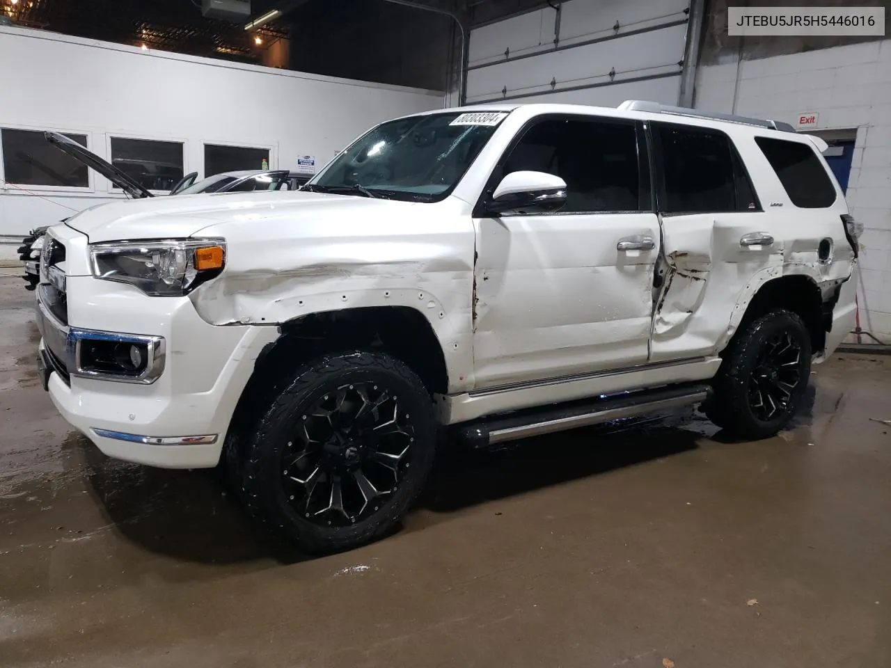 2017 Toyota 4Runner Sr5/Sr5 Premium VIN: JTEBU5JR5H5446016 Lot: 80303304