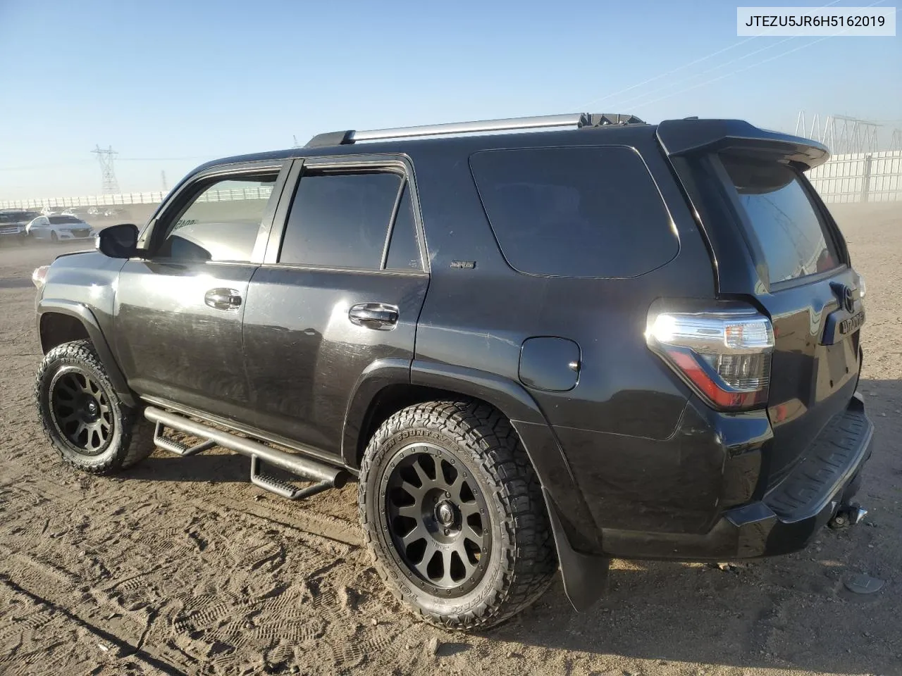 2017 Toyota 4Runner Sr5 VIN: JTEZU5JR6H5162019 Lot: 80452734