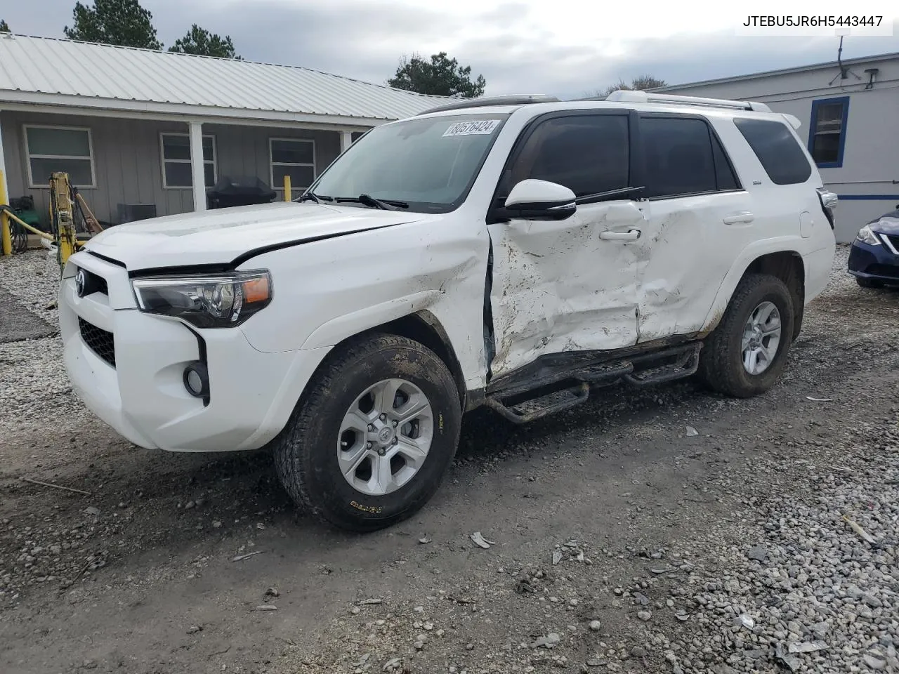 2017 Toyota 4Runner Sr5/Sr5 Premium VIN: JTEBU5JR6H5443447 Lot: 80576424