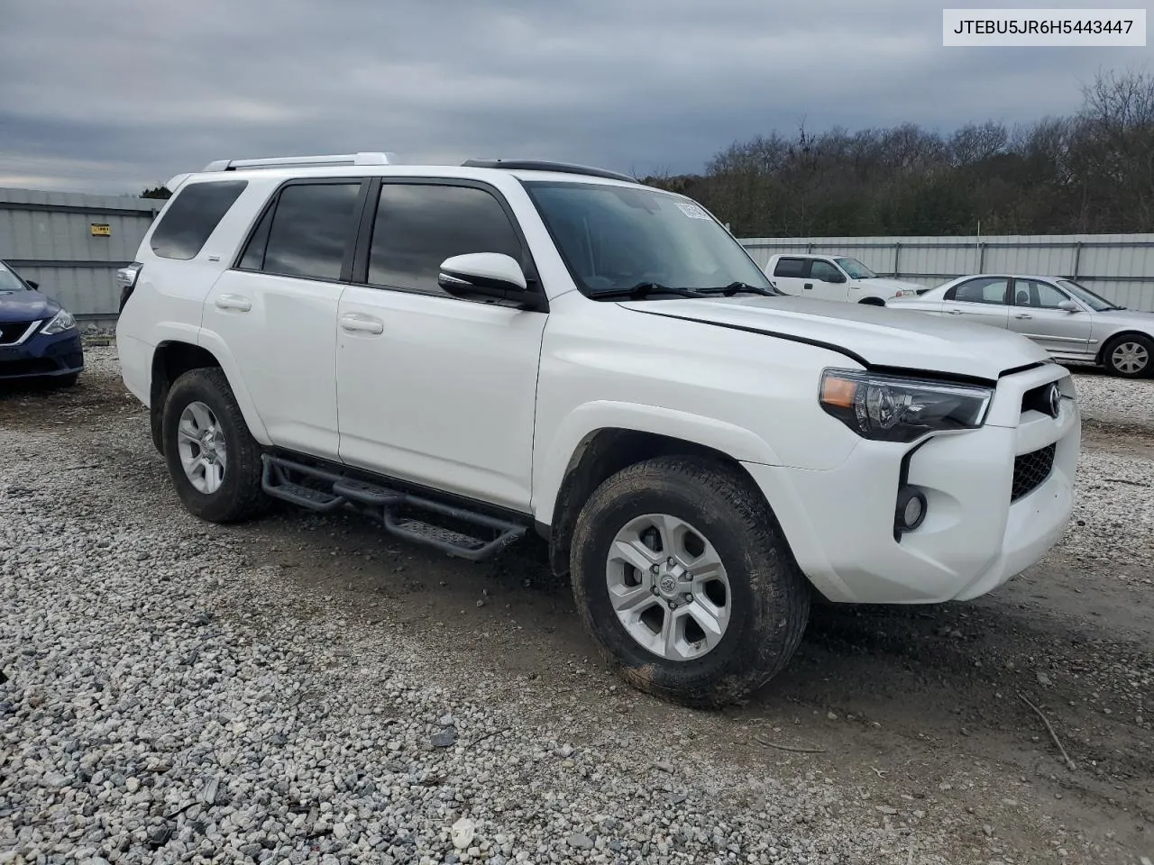 2017 Toyota 4Runner Sr5/Sr5 Premium VIN: JTEBU5JR6H5443447 Lot: 80576424