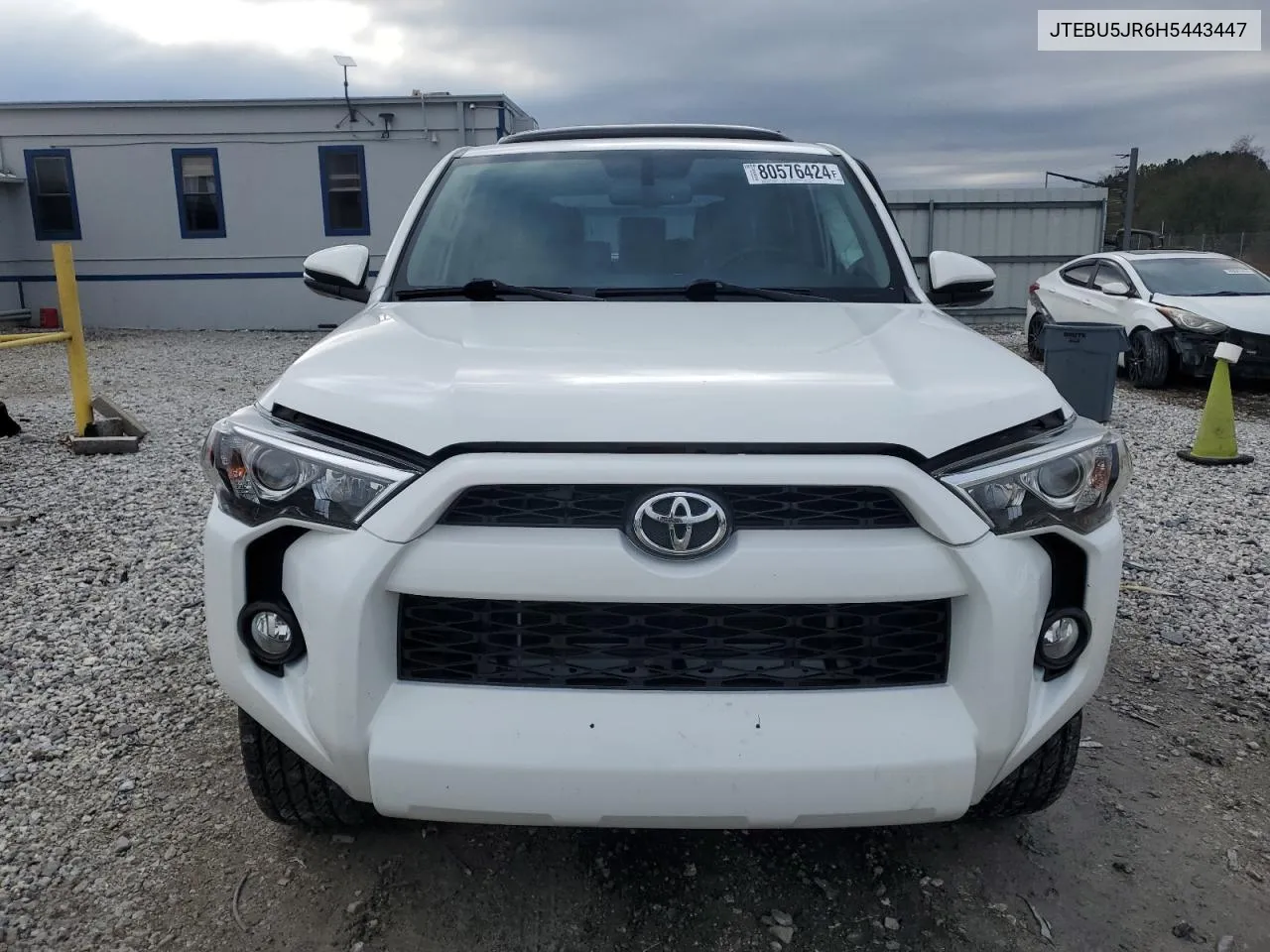 2017 Toyota 4Runner Sr5/Sr5 Premium VIN: JTEBU5JR6H5443447 Lot: 80576424