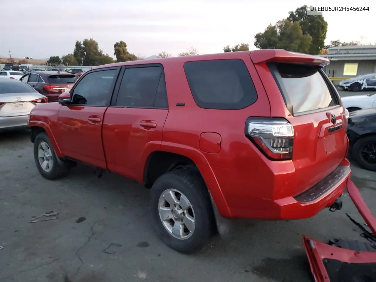 2017 Toyota 4Runner Sr5/Sr5 Premium VIN: JTEBU5JR2H5456244 Lot: 80774004