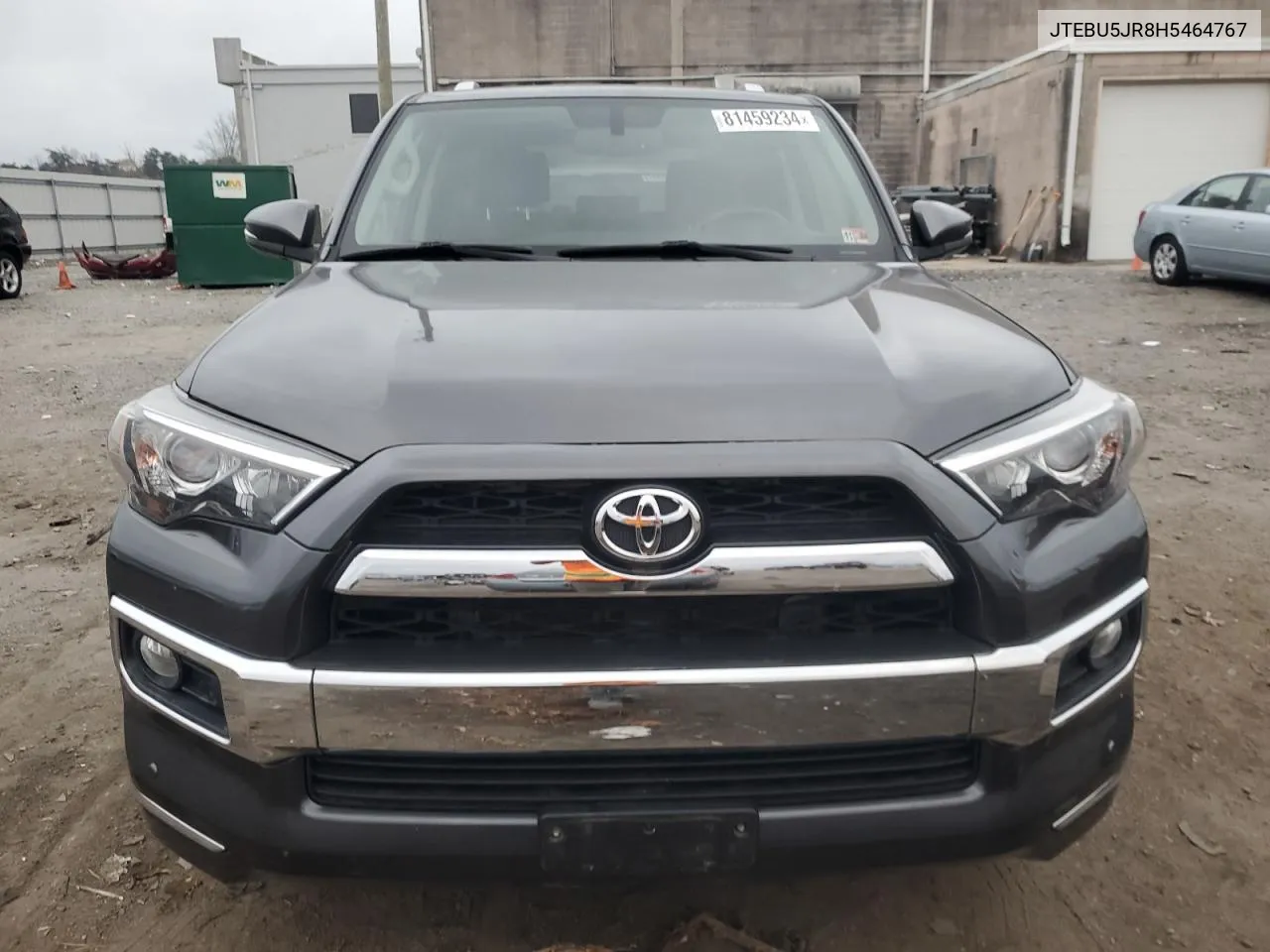 2017 Toyota 4Runner Sr5/Sr5 Premium VIN: JTEBU5JR8H5464767 Lot: 81459234