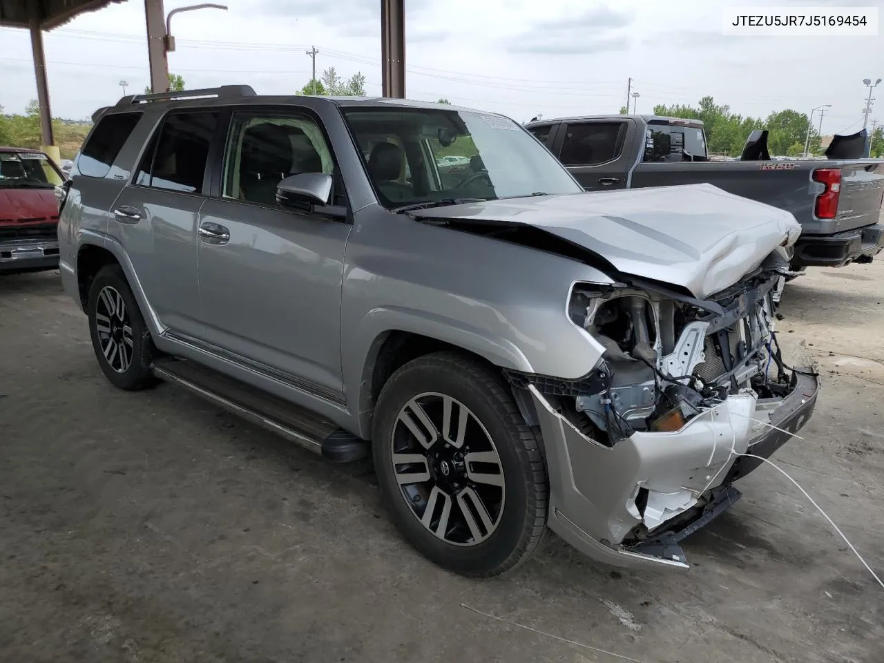 2018 Toyota 4Runner Sr5 VIN: JTEZU5JR7J5169454 Lot: 54056954