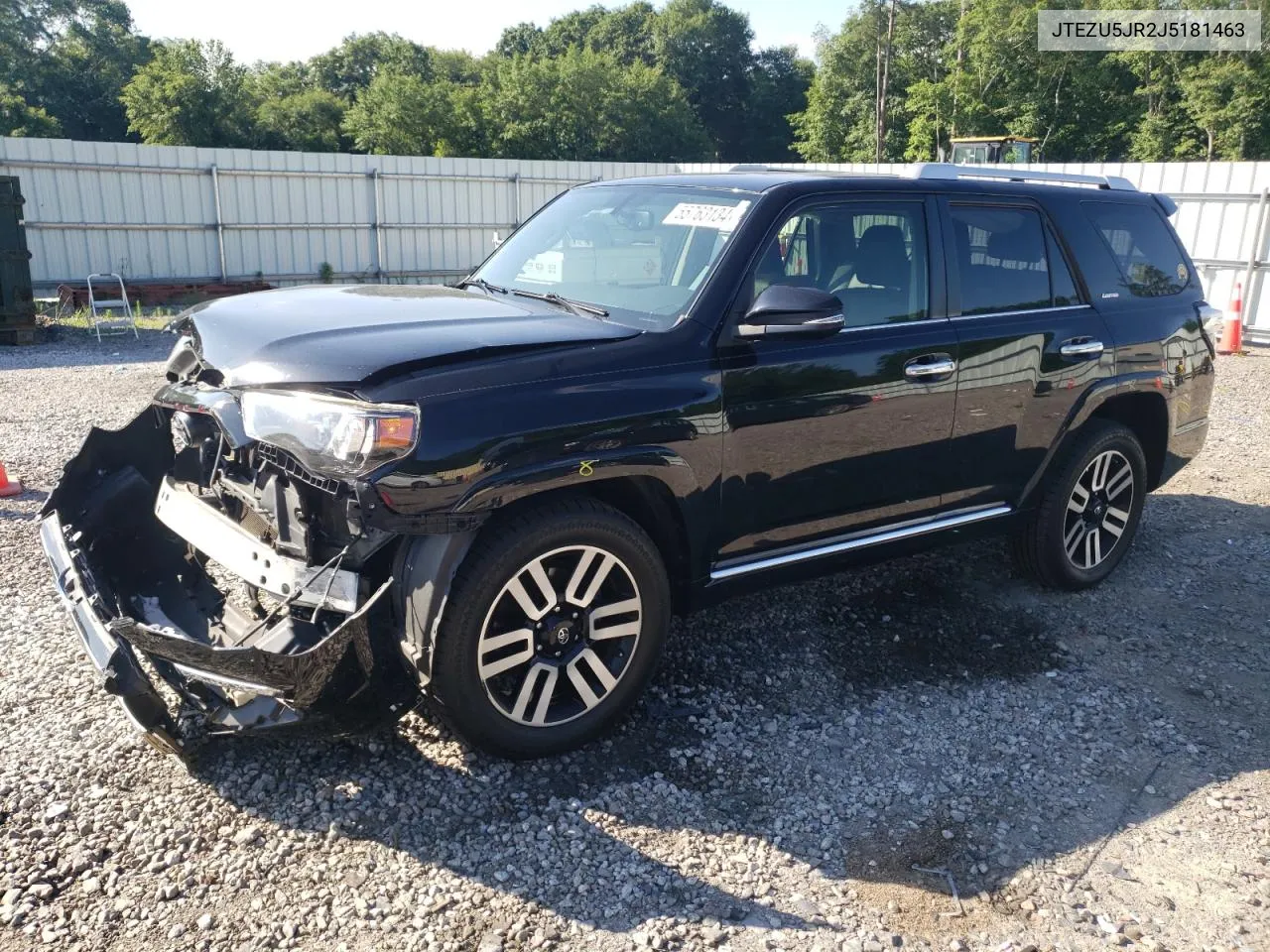 JTEZU5JR2J5181463 2018 Toyota 4Runner Sr5