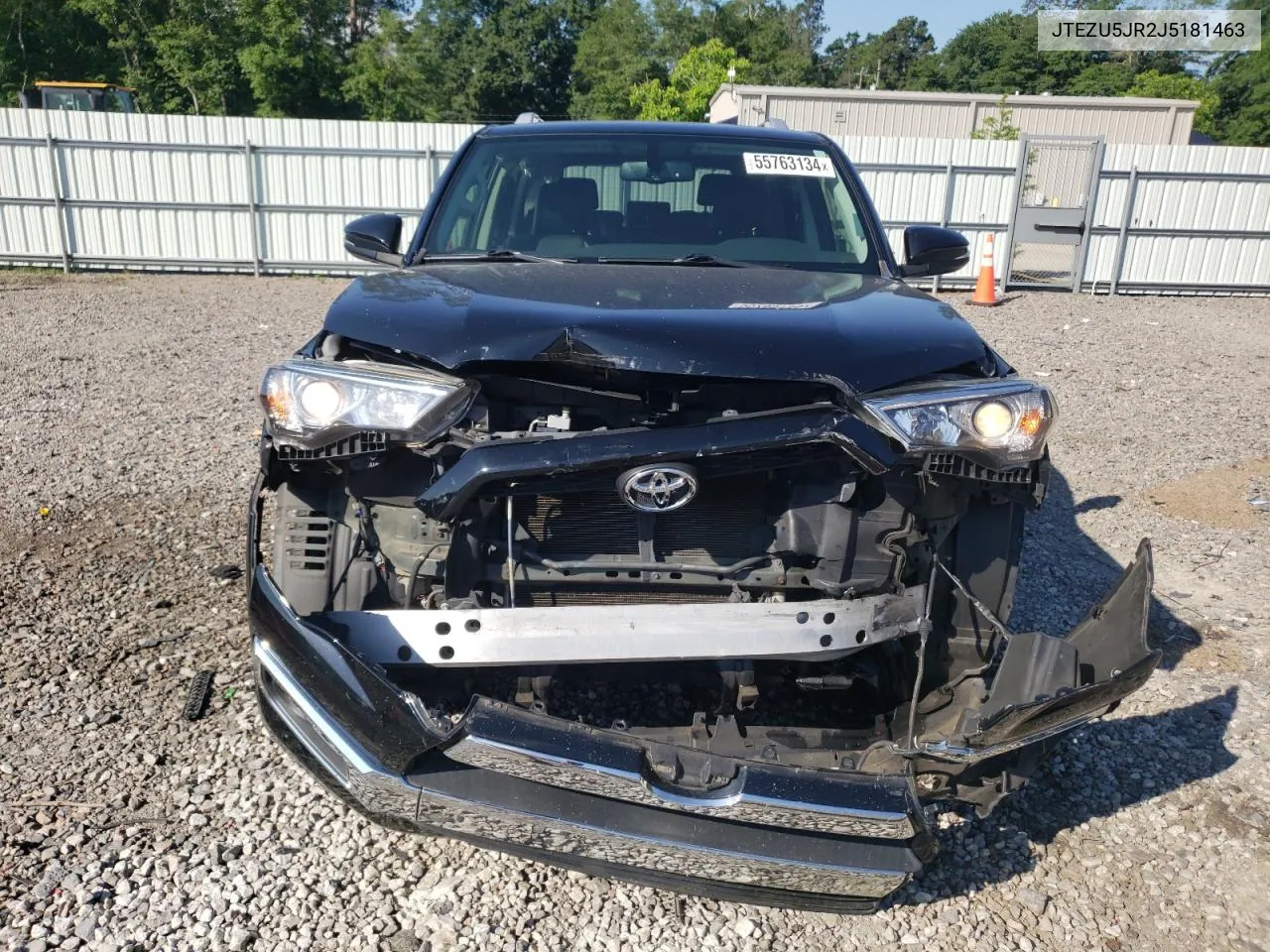 JTEZU5JR2J5181463 2018 Toyota 4Runner Sr5