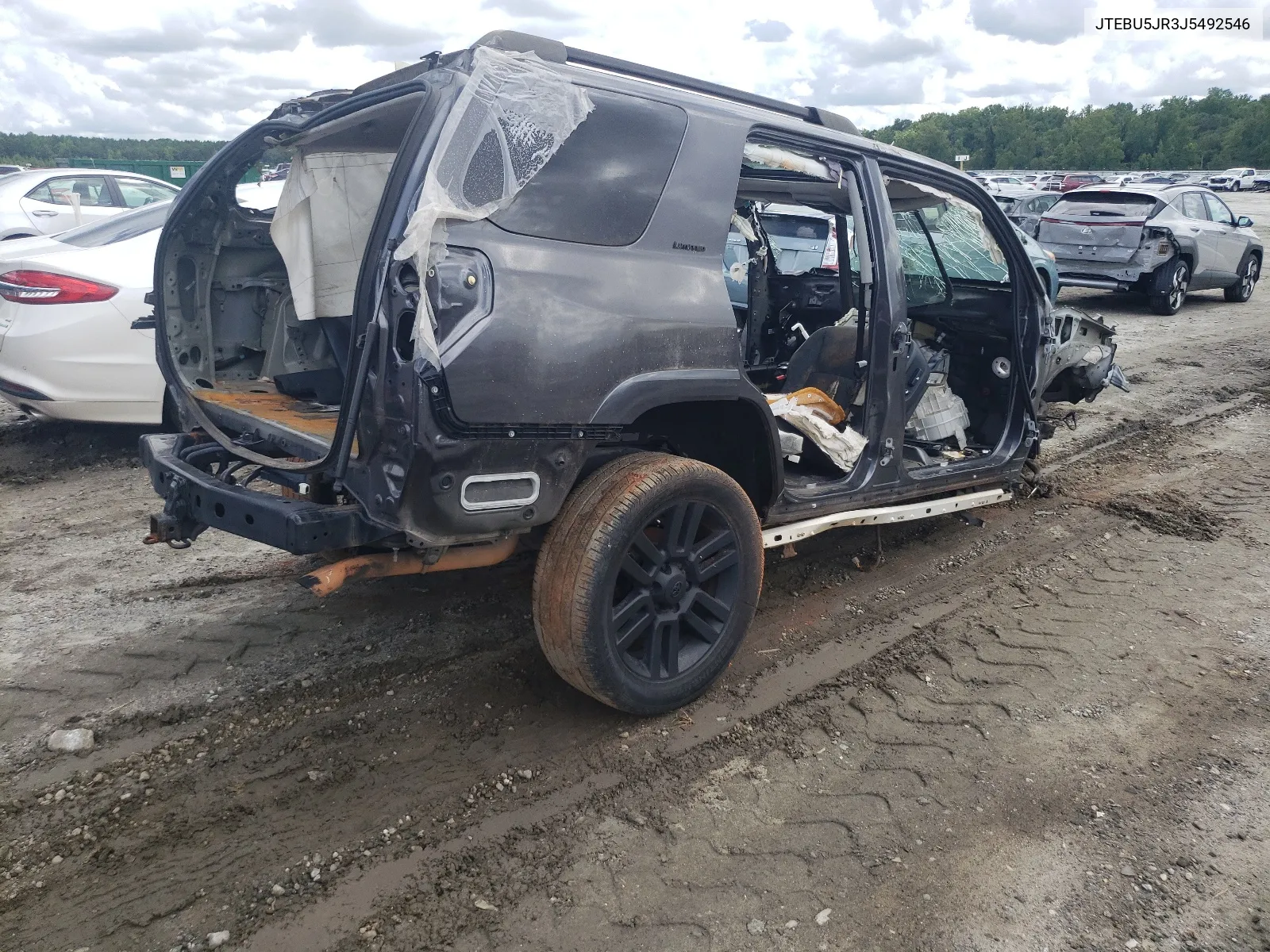 2018 Toyota 4Runner Sr5/Sr5 Premium VIN: JTEBU5JR3J5492546 Lot: 57165284