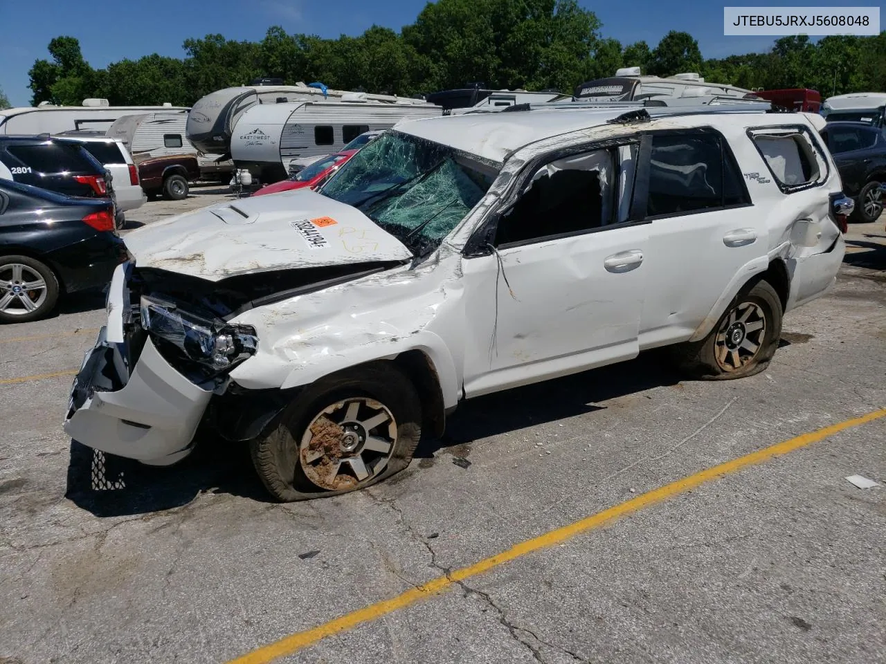 2018 Toyota 4Runner Sr5/Sr5 Premium VIN: JTEBU5JRXJ5608048 Lot: 58244194