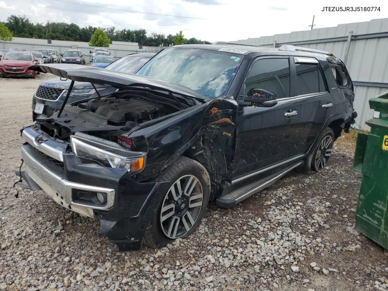 2018 Toyota 4Runner Sr5 VIN: JTEZU5JR3J5180774 Lot: 59752494